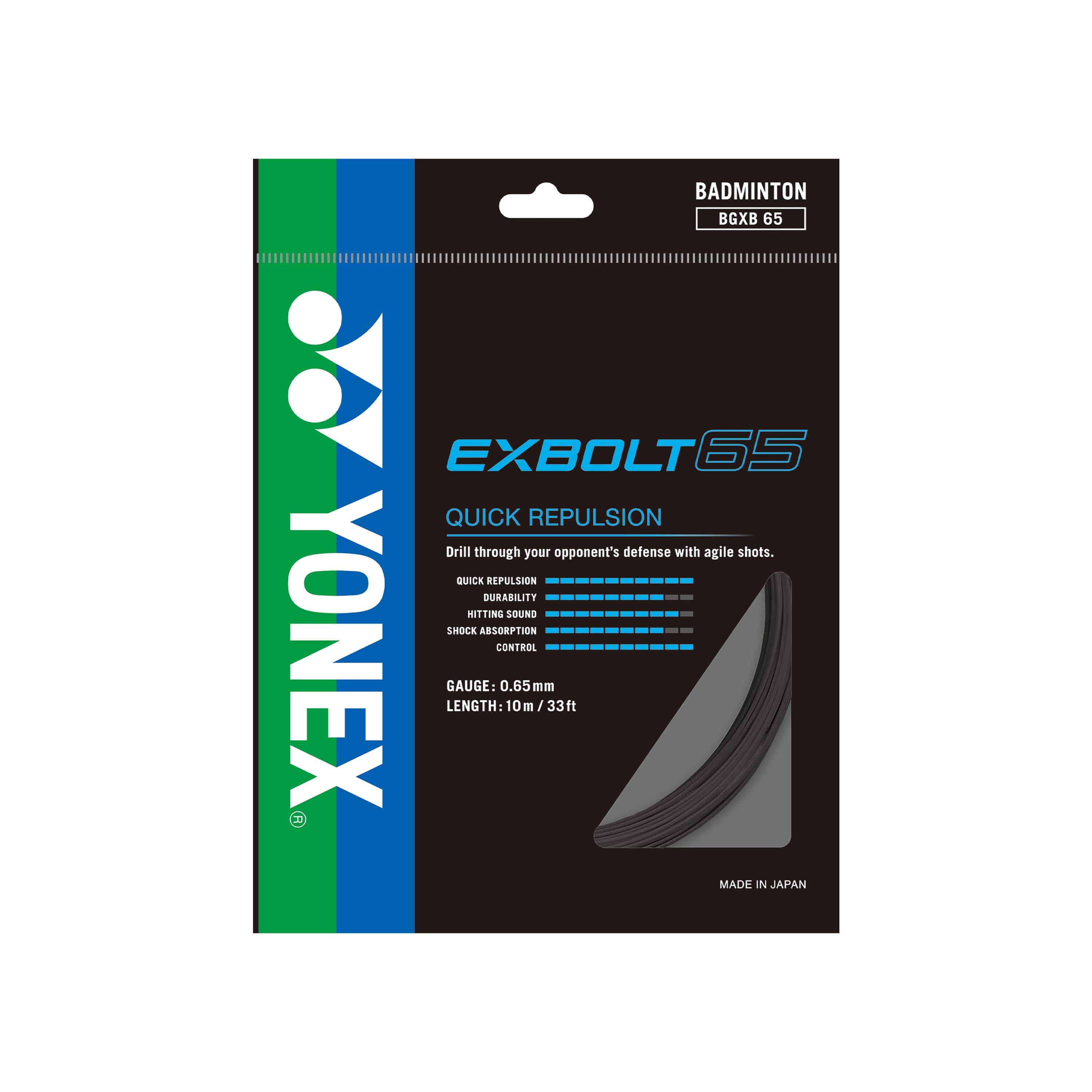 Dây Cước Căng Vợt Yonex BG EXBOLT 65 - Nội Địa