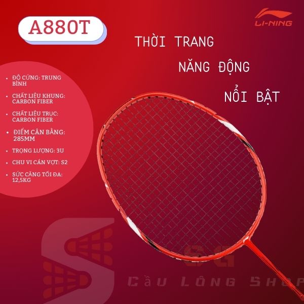 VỢT CẦU LÔNG LINING A880T