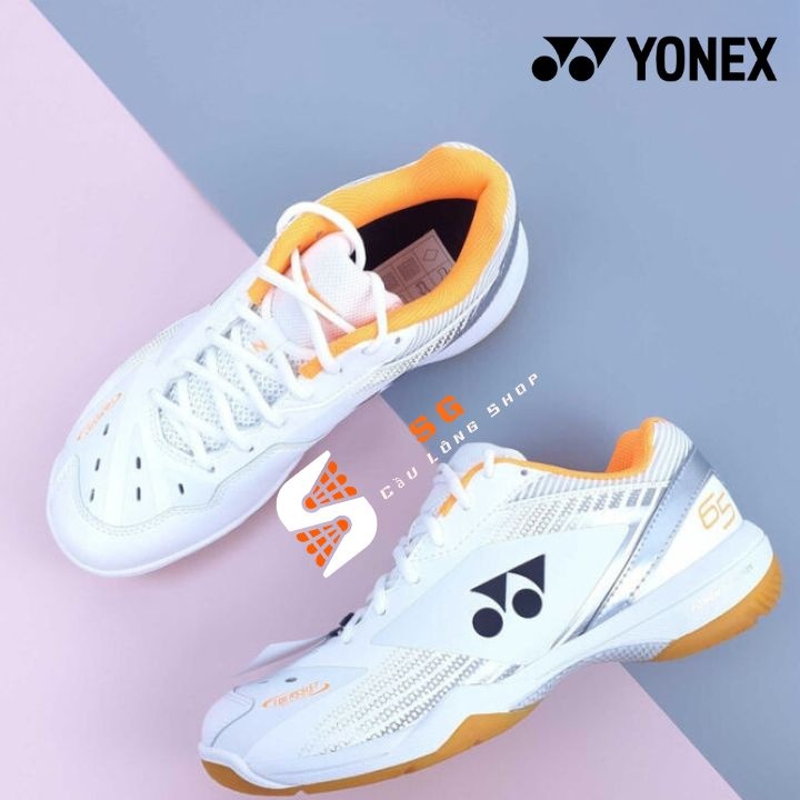 Giày cầu lông Yonex SHB 65Z3 Trắng Cam | Diện mạo hoàn toàn mới