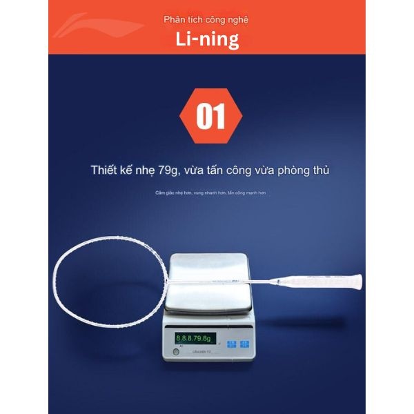 Vợt Cầu Lông Lining Windstorm 79-Nội Địa