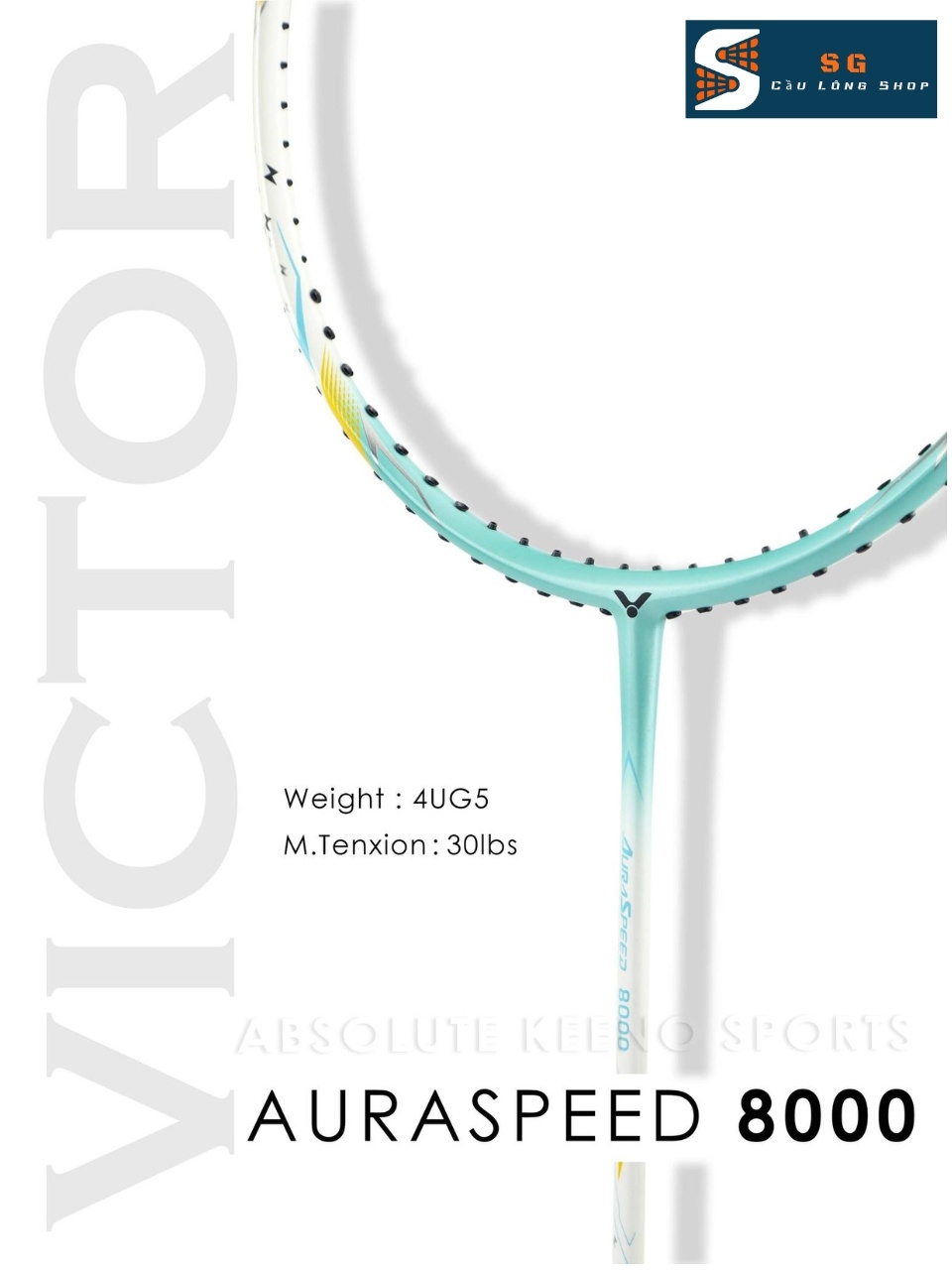 Vợt Cầu Lông Victor Auraspeed 8000 Chính Hãng