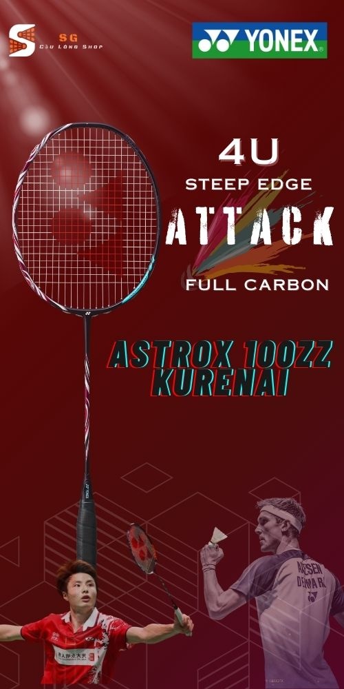 Vợt Cầu Lông Yonex Astrox 100zz Kurenai - Xách Tay